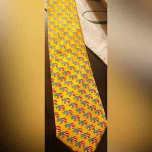Christian Pelini 100% Silk GOP Elephant Tie